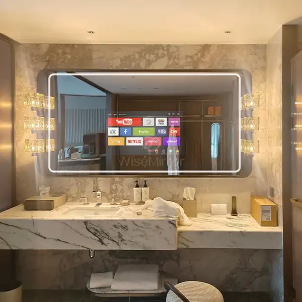 The ROI of Custom Smart TV Led Mirrors for Boutique Hotels